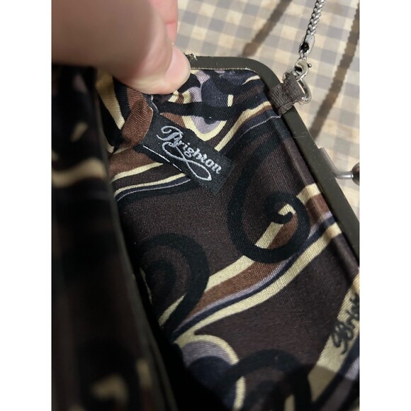 Brighton Women’s Roselie Evening Crossbody Bag Flower Shaped - Picture 7 of 8